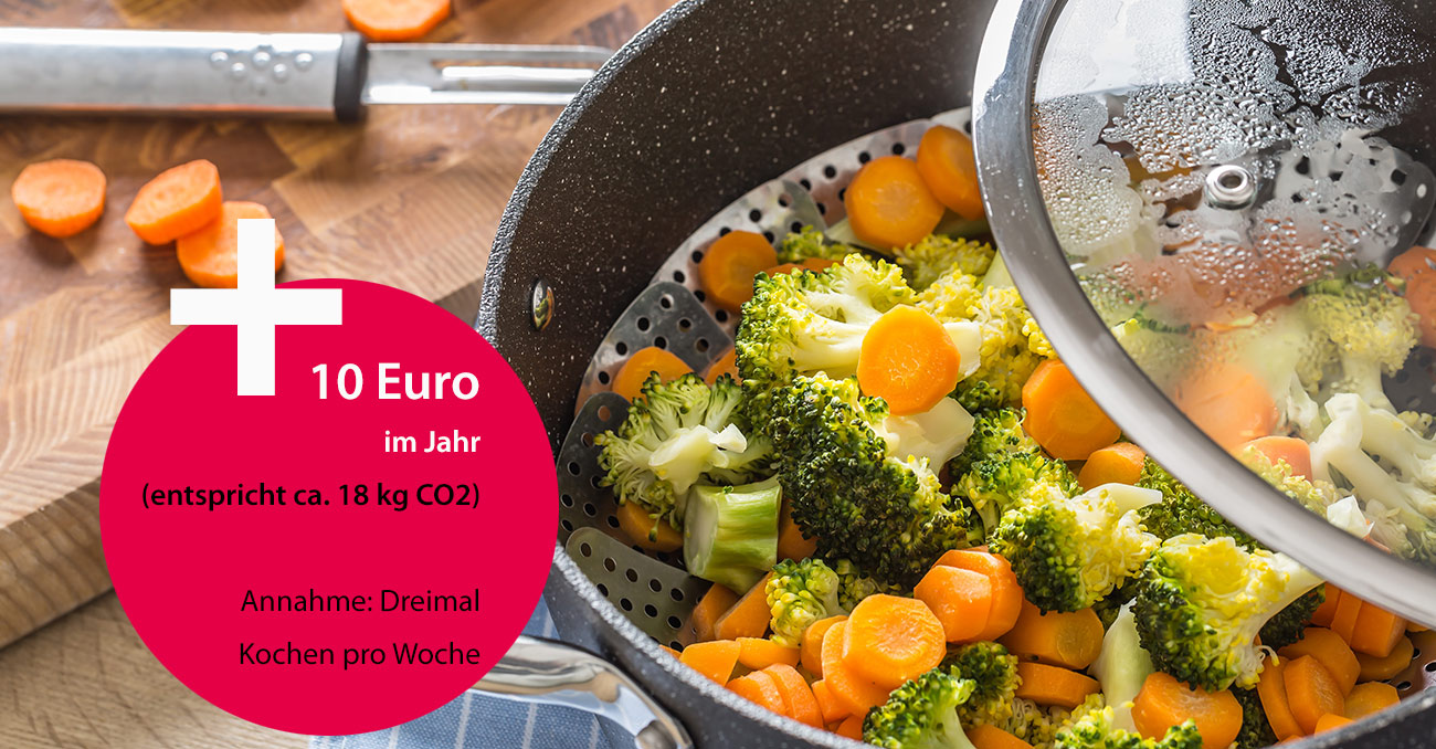 +10 Euro im Jahr (entspricht ca. 18 kg CO2) © AdobeStock: weyo © AdobeStock: weyo